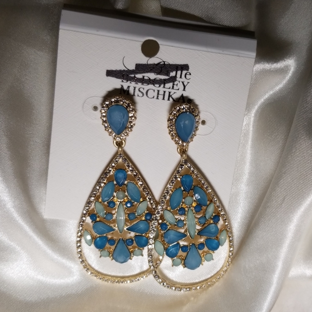 Belle Badgley Mischka Drop Earrings